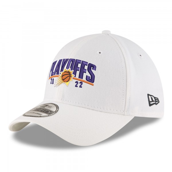 Бейсболка Phoenix Suns New Era 2022 NBA Playoffs Arch 39THIRTY - White