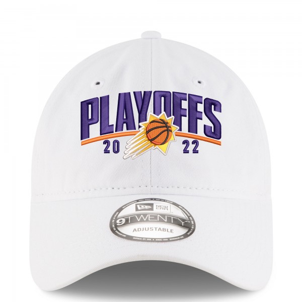 Бейсболка Phoenix Suns New Era 2022 NBA Playoffs Arch 9TWENTY - White