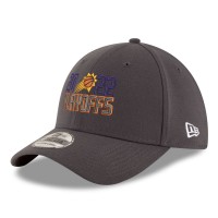 Бейсболка Phoenix Suns New Era 2022 NBA Playoffs Bubble Letter 39THIRTY - Gray