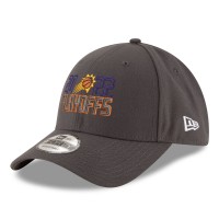 Бейсболка Phoenix Suns New Era 2022 NBA Playoffs Bubble Letter 9FORTY - Gray