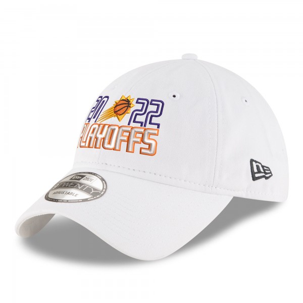 Бейсболка Phoenix Suns New Era 2022 NBA Playoffs Bubble Letter 9TWENTY - White