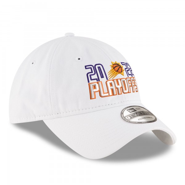 Бейсболка Phoenix Suns New Era 2022 NBA Playoffs Bubble Letter 9TWENTY - White