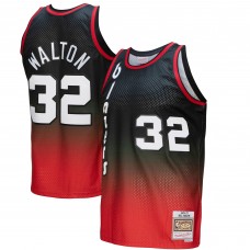Игровая форма  Bill Walton Portland Trail Blazers Mitchell & Ness 1976/77 Hardwood Classics Fadeaway Swingman Player - Red/Black