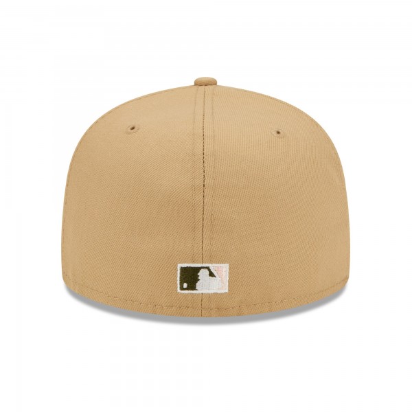 Бейсболка New York Yankees New Era Pink Undervisor 59FIFTY - Khaki/Olive