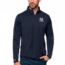 Кофта на короткой молнии New York Yankees Antigua Tribute - Navy