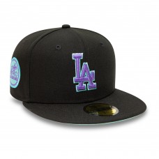 Бейсболка Los Angeles Dodgers New Era 1980 MLB All-Star Game Black Light 59FIFTY - Black