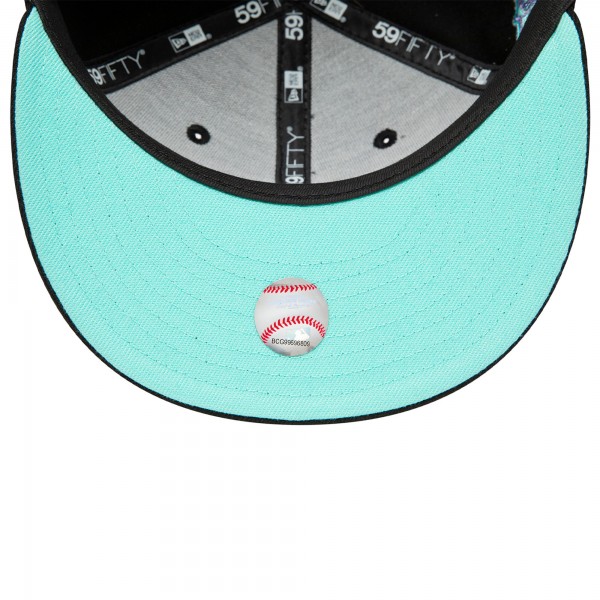 Бейсболка New York Yankees New Era 1999 World Series Black Light 59FIFTY - Black