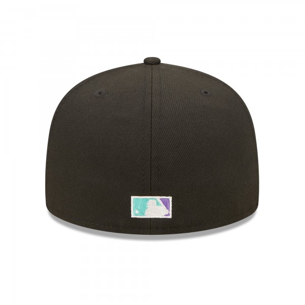 Бейсболка Los Angeles Dodgers New Era 40th Anniversary Black Light 59FIFTY - Black