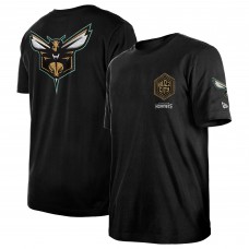 Футболка Charlotte Hornets New Era 2022/23 City Edition Elite Pack - Black