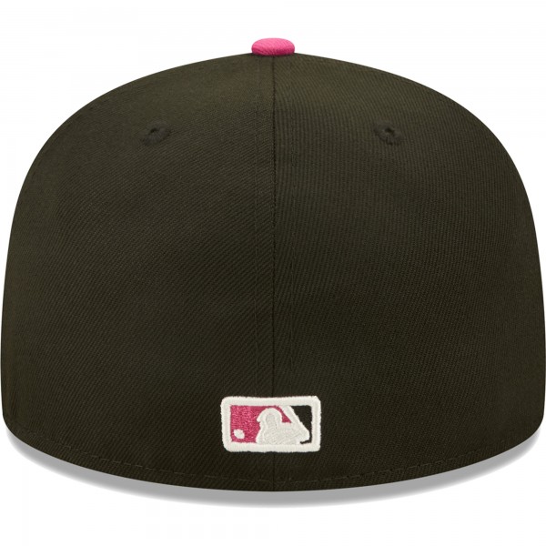 Бейсболка New York Yankees New Era 1999 World Series Champions  Passion 59FIFTY - Black/Pink