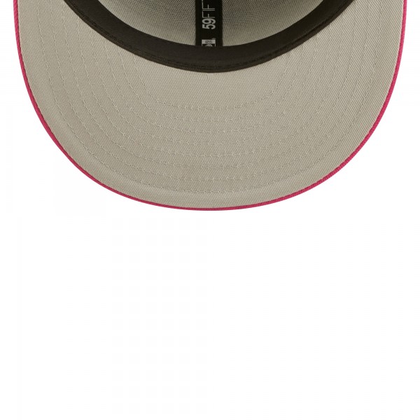 Бейсболка New York Yankees New Era 1999 World Series Champions  Passion 59FIFTY - Black/Pink