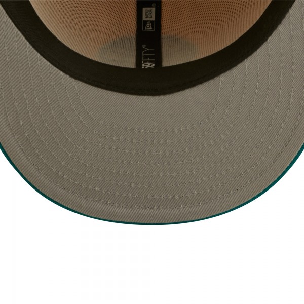 Бейсболка New York Yankees New Era  Mango Forest 59FIFTY - Natural/Teal