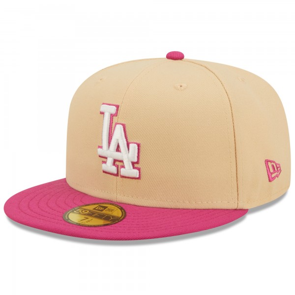 Бейсболка Los Angeles Dodgers New Era 2020 World Series Mango Passion 59FIFTY - Orange/Pink