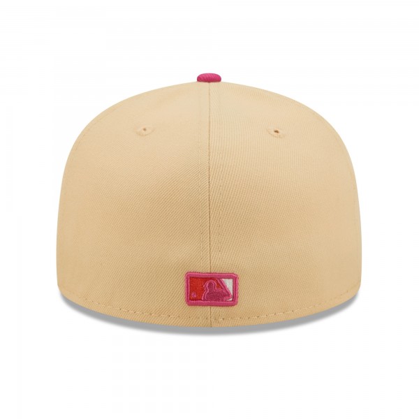 Бейсболка Los Angeles Dodgers New Era 2020 World Series Mango Passion 59FIFTY - Orange/Pink