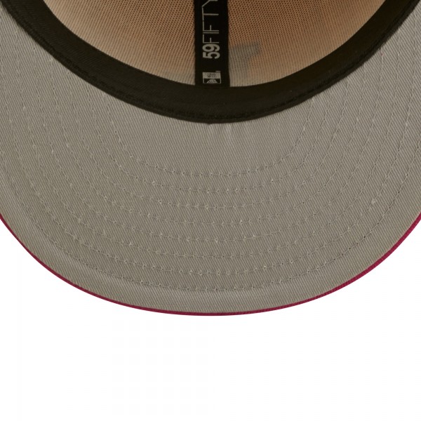 Бейсболка Los Angeles Dodgers New Era 2020 World Series Mango Passion 59FIFTY - Orange/Pink