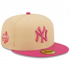 Бейсболка New York Yankees New Era 1999 World Series Mango Passion 59FIFTY - Orange/Pink