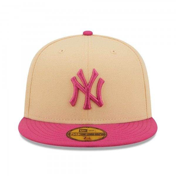 Бейсболка New York Yankees New Era 1999 World Series Mango Passion 59FIFTY - Orange/Pink