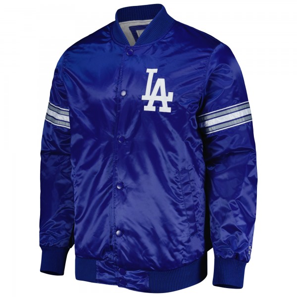 Куртка на кнопках Los Angeles Dodgers Starter Pick & Roll Satin Varsity - Royal
