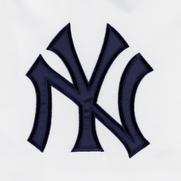 Куртка на кнопках New York Yankees Starter Power Forward Satin Varsity - White