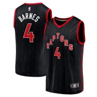 Игровая форма  Scottie Barnes Toronto Raptors Youth 2021/22 Fast Break Player - Statement Edition - Black