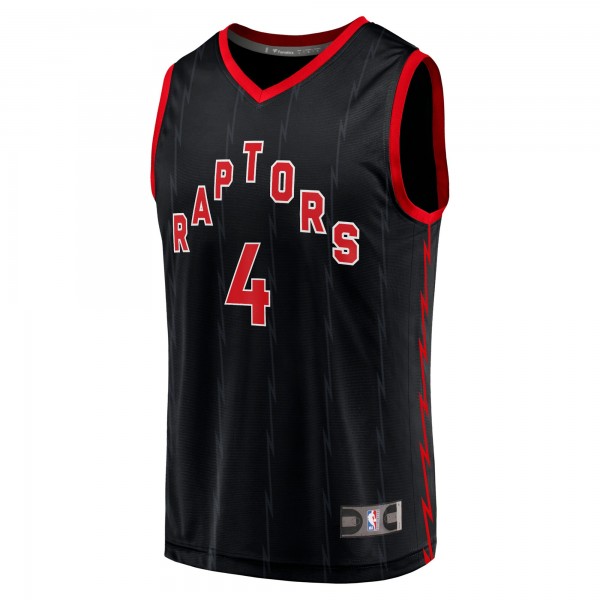 Игровая форма  Scottie Barnes Toronto Raptors Youth 2021/22 Fast Break Player - Statement Edition - Black