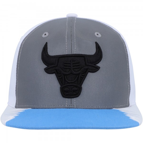 Бейсболка Chicago Bulls Mitchell & Ness Day 5 - Silver/Blue