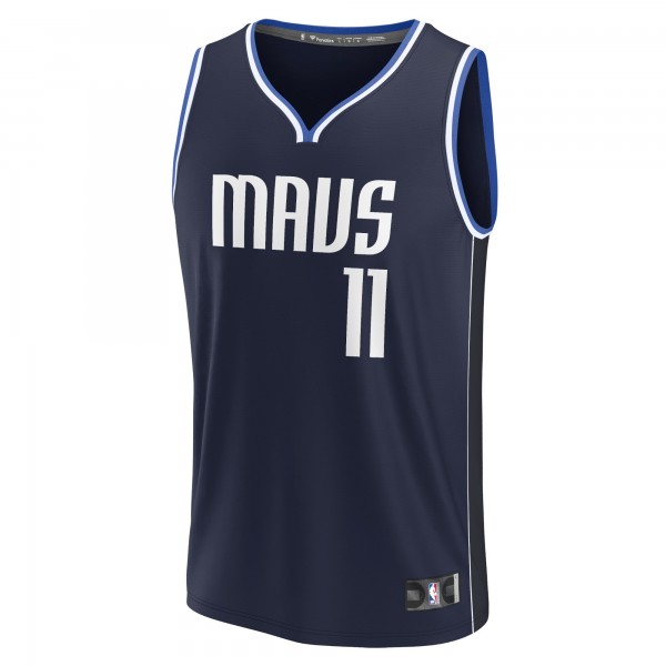 Игровая форма  Tim Hardaway Jr. Dallas Mavericks 2022/23 Fast Break Replica - Statement Edition - Navy