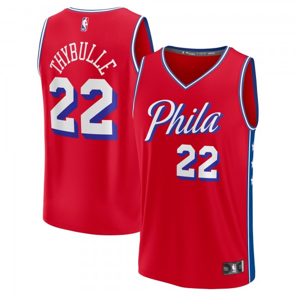 Игровая форма  Matisse Thybulle Philadelphia 76ers 2022/23 Fast Break Replica - Red - Statement Edition