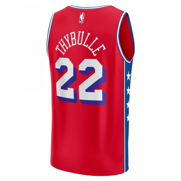 Игровая форма  Matisse Thybulle Philadelphia 76ers 2022/23 Fast Break Replica - Red - Statement Edition