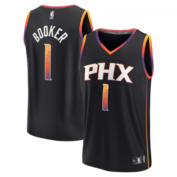 Игровая форма  Devin Booker Phoenix Suns 2022/23 Fast Break Player Black - Statement Edition