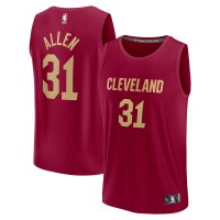 Игровая форма  Jarrett Allen Cleveland Cavaliers 2022/23 Fast Break Replica - Wine - Icon Edition