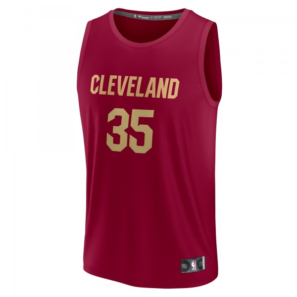 Игровая форма  Isaac Okoro Cleveland Cavaliers 2022/23 Fast Break Replica - Wine - Icon Edition
