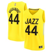 Игровая форма  Bojan Bogdanovic Utah Jazz 2022/23 Fast Break Replica Player - Icon Edition - Yellow