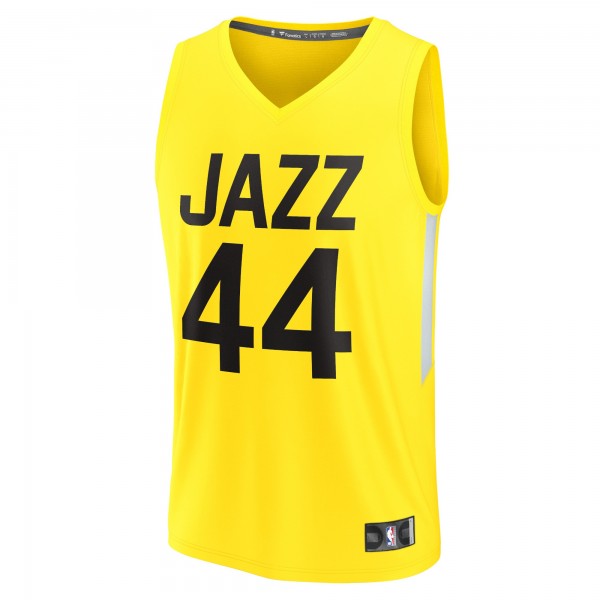 Игровая форма  Bojan Bogdanovic Utah Jazz 2022/23 Fast Break Replica Player - Icon Edition - Yellow