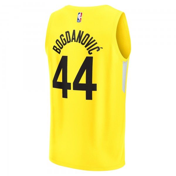 Игровая форма  Bojan Bogdanovic Utah Jazz 2022/23 Fast Break Replica Player - Icon Edition - Yellow