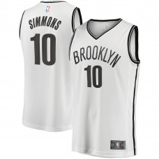 Ben Simmons Brooklyn Nets Fast Break Replica Jersey - Association Edition - White