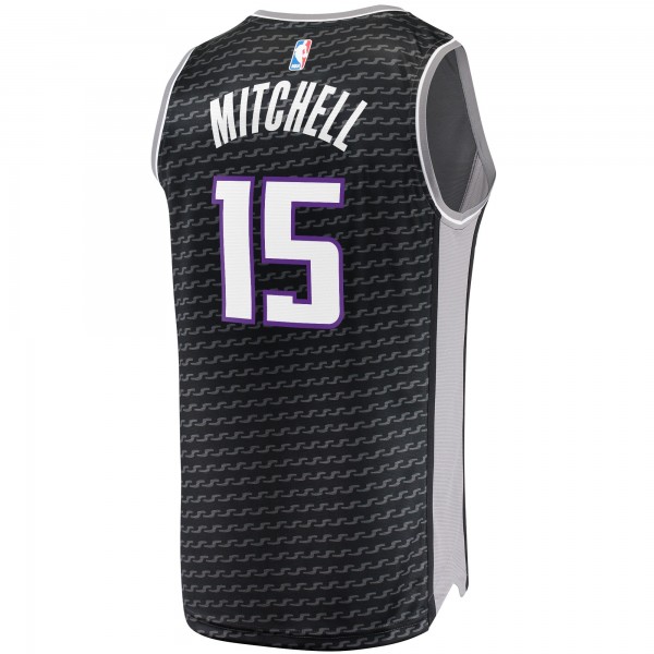 Игровая форма  Davion Mitchell Sacramento Kings 2022/23 Fast Break Replica - Black - Statement Edition