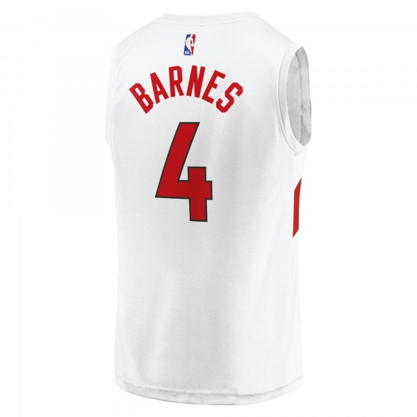 Игровая форма  Scottie Barnes Toronto Raptors Fast Break Replica - Association Edition - White