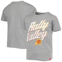 Футболка Phoenix Suns Sportiqe Youth Rally the Valley Davis - Heathered Gray