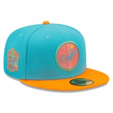 Бейсболка Los Angeles Dodgers New Era Vice Highlighter 59FIFTY - Blue/Orange