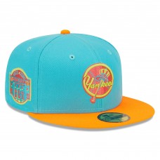 Бейсболка New York Yankees New Era Vice Highlighter 59FIFTY - Blue/Orange