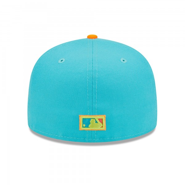 Бейсболка New York Yankees New Era Vice Highlighter 59FIFTY - Blue/Orange