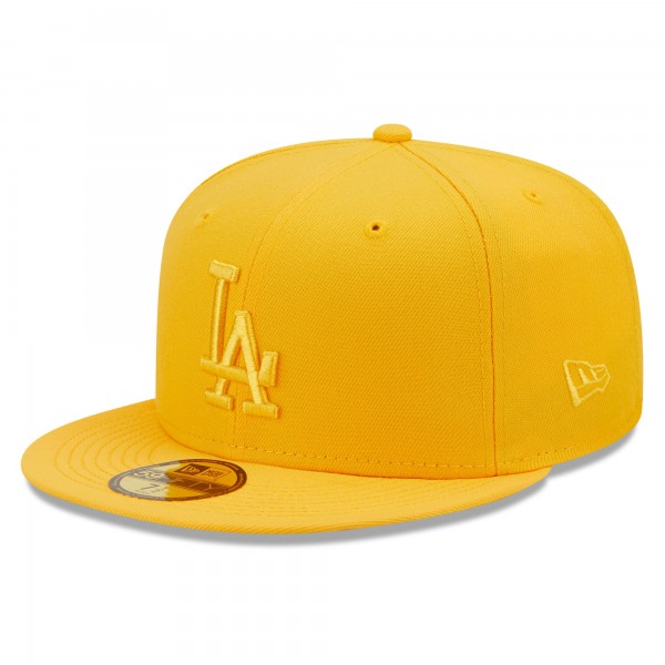 Бейсболка Los Angeles Dodgers New Era Tonal 59FIFTY - Gold