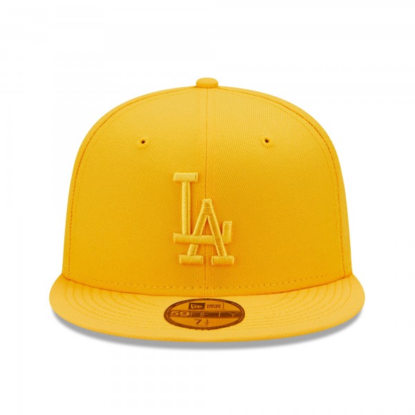 Бейсболка Los Angeles Dodgers New Era Tonal 59FIFTY - Gold