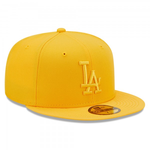 Бейсболка Los Angeles Dodgers New Era Tonal 59FIFTY - Gold