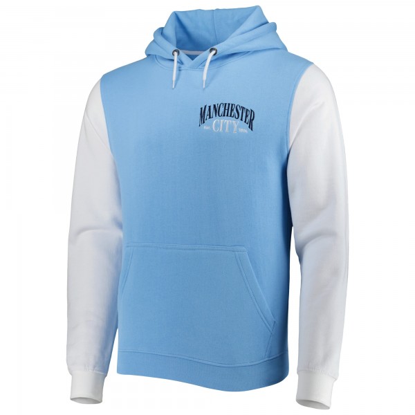 Толстовка Manchester City Retro Raglan - Sky Blue