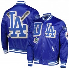 Куртка на кнопках Los Angeles Dodgers Pro Standard Mash Up Satin - Royal