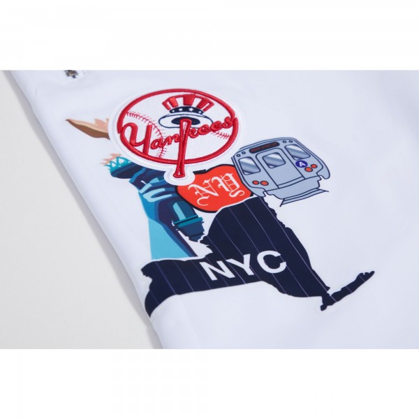 Штаны New York Yankees Pro Standard White Hometown Track