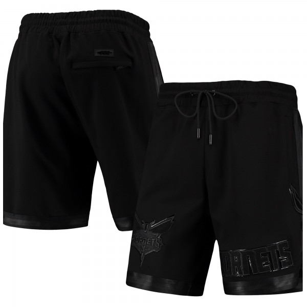 Шорты Charlotte Hornets Pro Standard Triple Black Gloss