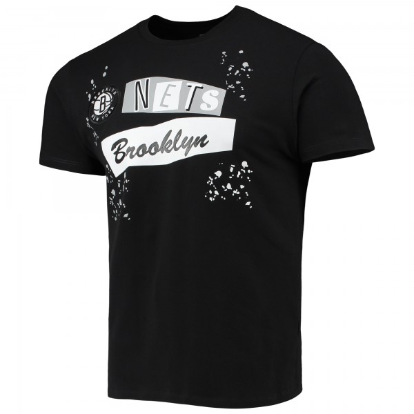 Футболка Brooklyn Nets FISLL Confetti - Black